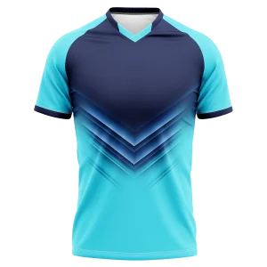 Custom Sublimated Soccer Jersey – Derby Kit (Sky Blue)