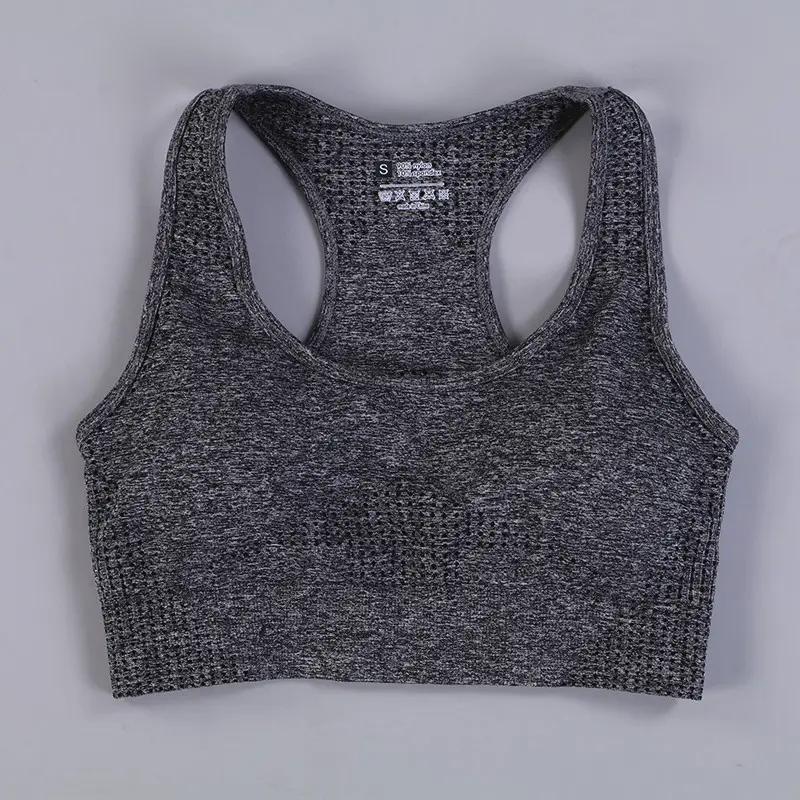 Women's Sports Bra – Medium Support (Purple/Gold)