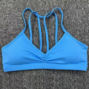 Women's Sports Bra – High Support (Black/Red)
