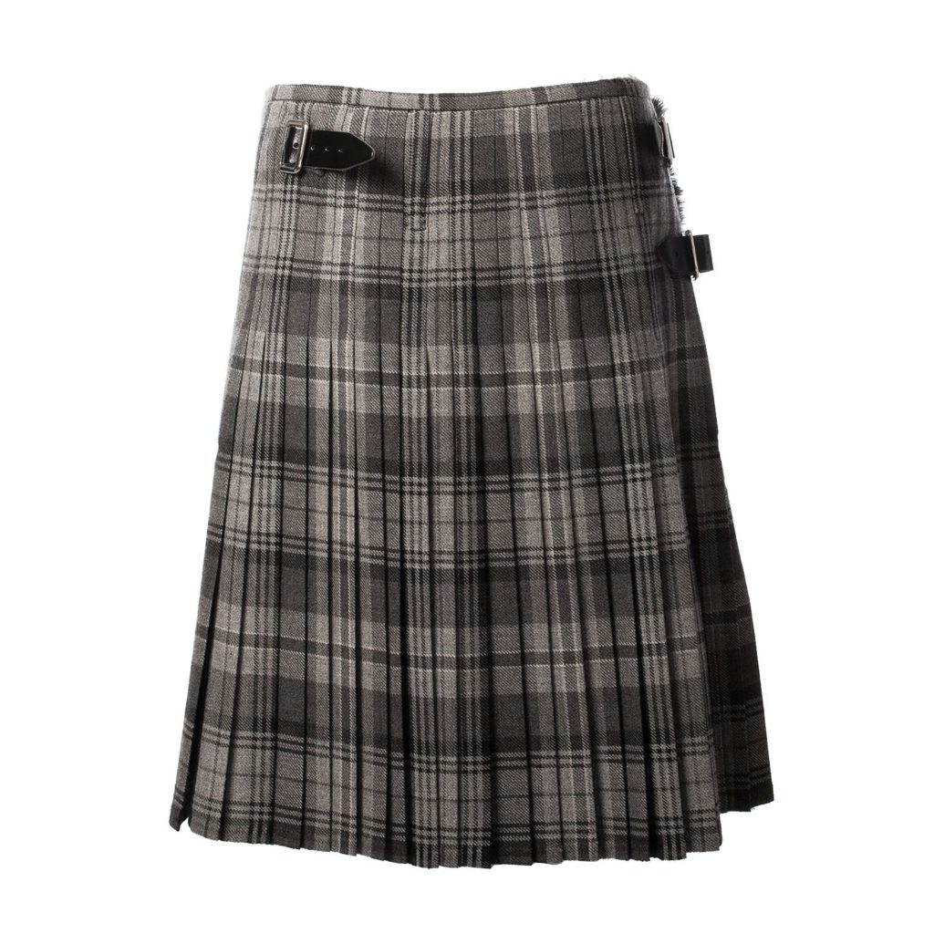 Traditional Tartan Kilt – Modern Casual Kilt (Burgundy) - Image 3