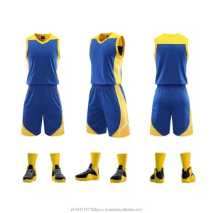 Men's Pro Basketball Uniform – All-Star Kit (Gold)